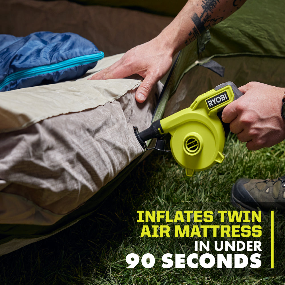 Ryobi USB Lithium Inflator/Blower — alternate view