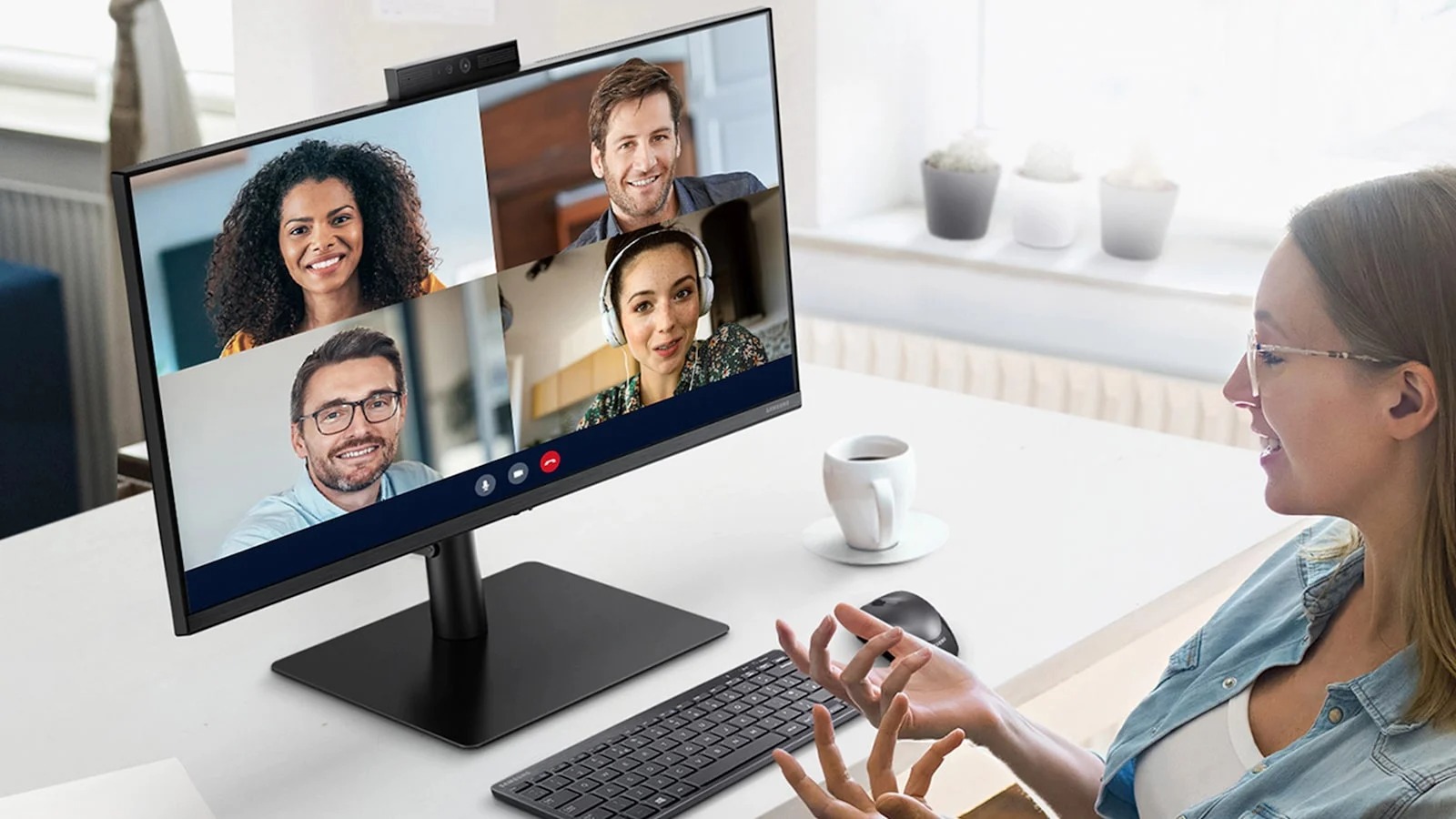 Samsung Essential Monitor S4 S43uf 27 Inch Fhd Ips Usbc Ls27f430uauxen — alternate view