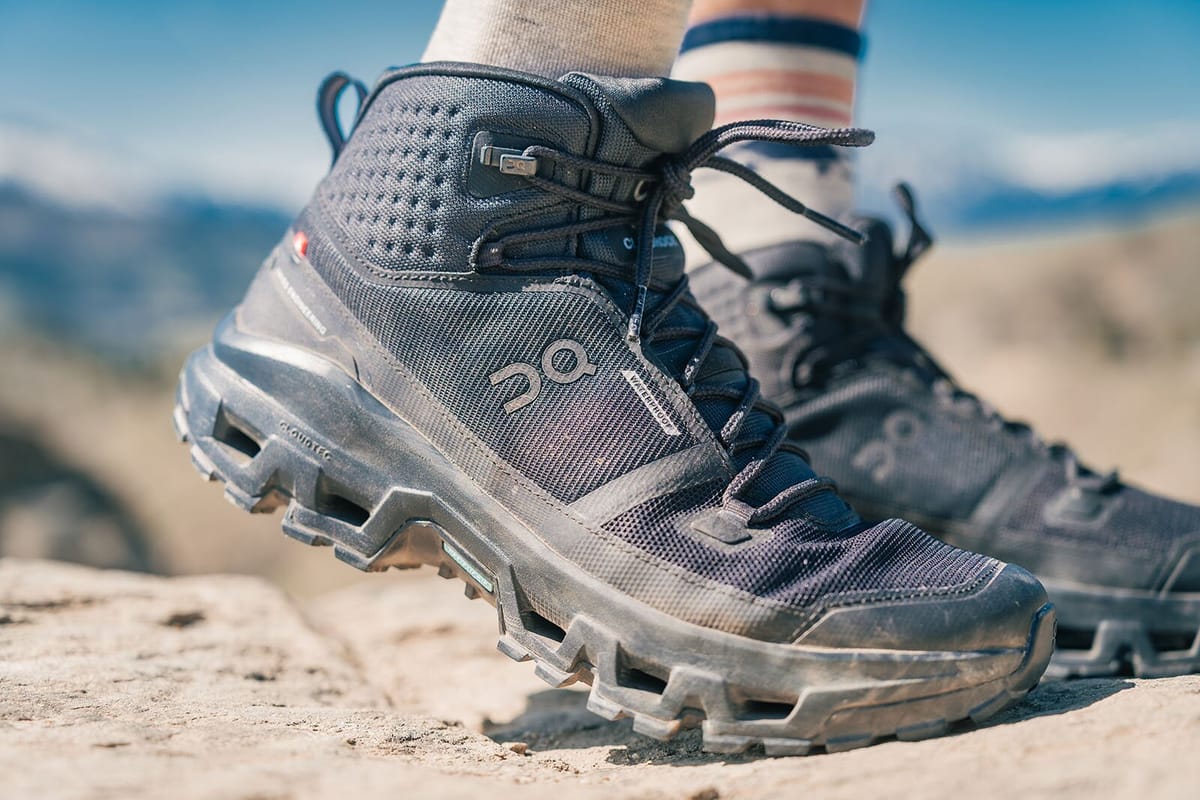 On Cloudrock Mid Waterproof Hiking Boots — alternate view