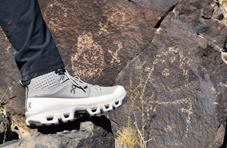 On Cloudrock Mid Waterproof Hiking Boots — alternate view