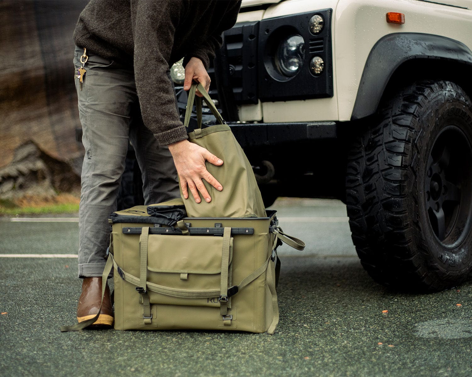 RUX 70L Pack — alternate view