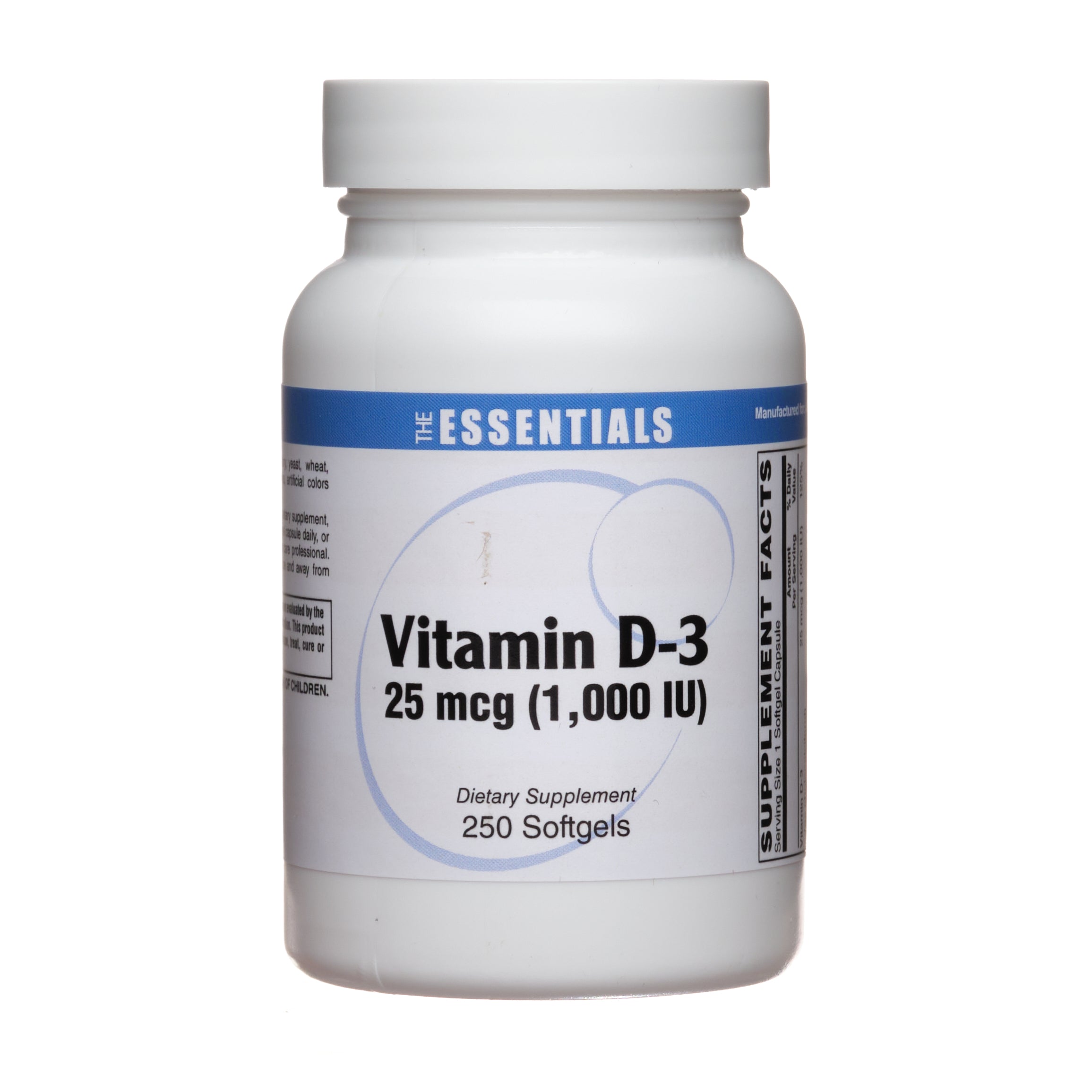 Ask Joe Dimatteo Vitamin D-3 1000 IU