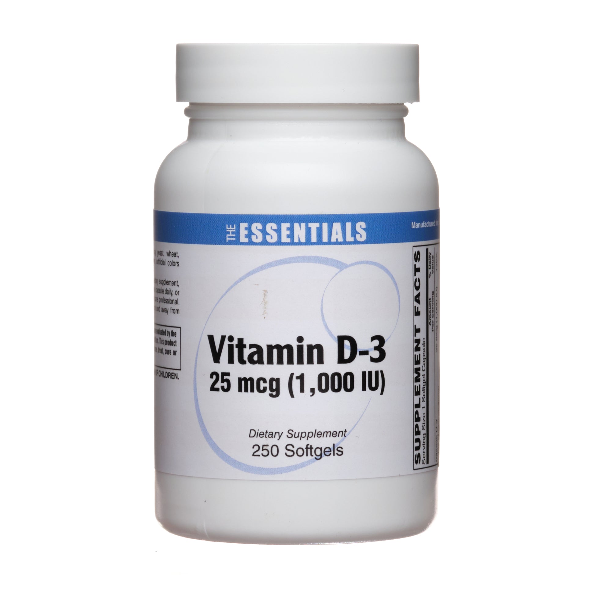 Ask Joe Dimatteo Vitamin D-3 1000 IU — alternate view
