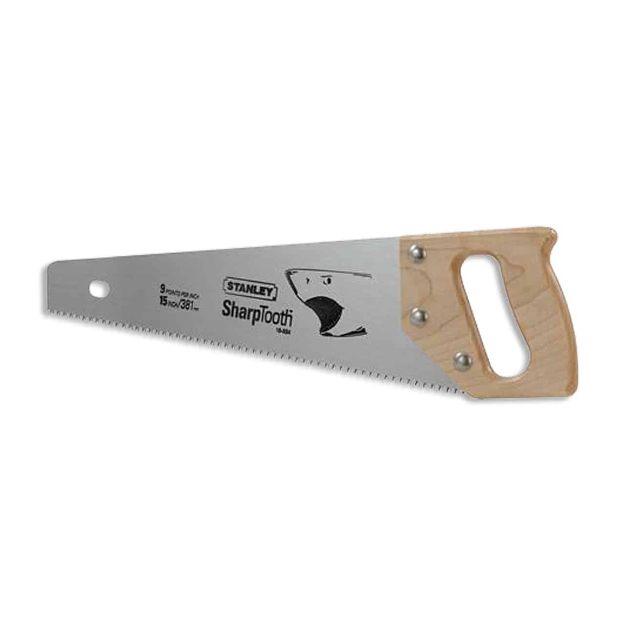Stanley Short Cut Toolbox Saw — alternate view