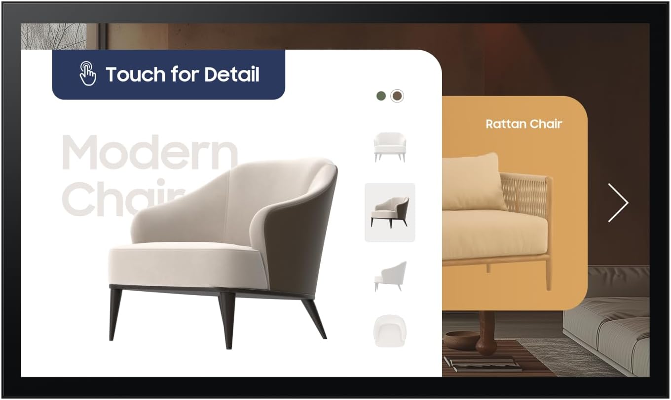 Samsung 32 Touch Signage Qmc T Lh32qmctbgcxza — alternate view