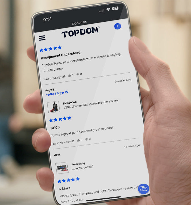 Topdon Artidiag600-s — alternate view