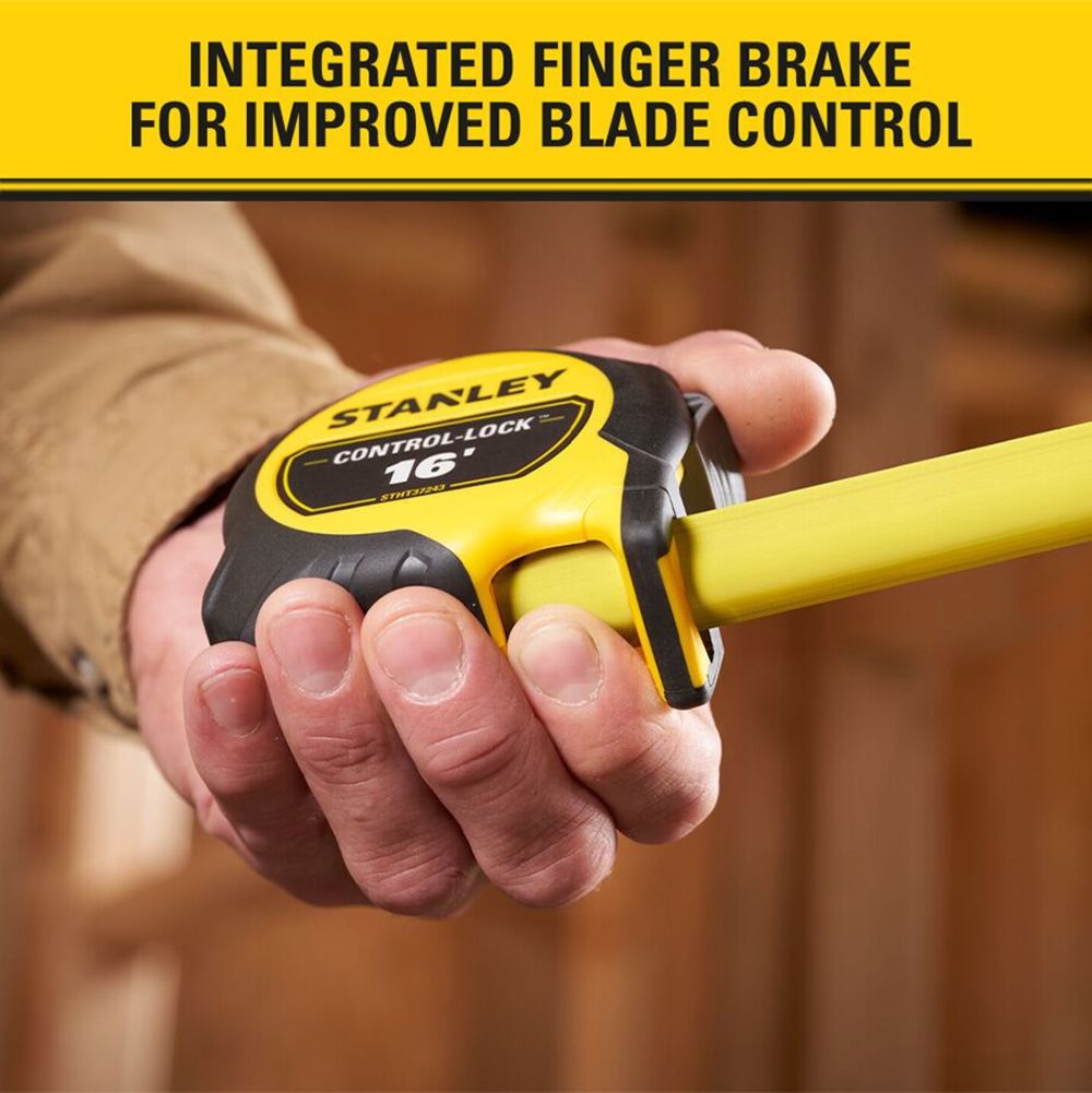 Stanley Control Lock Tape Measure — alternate view