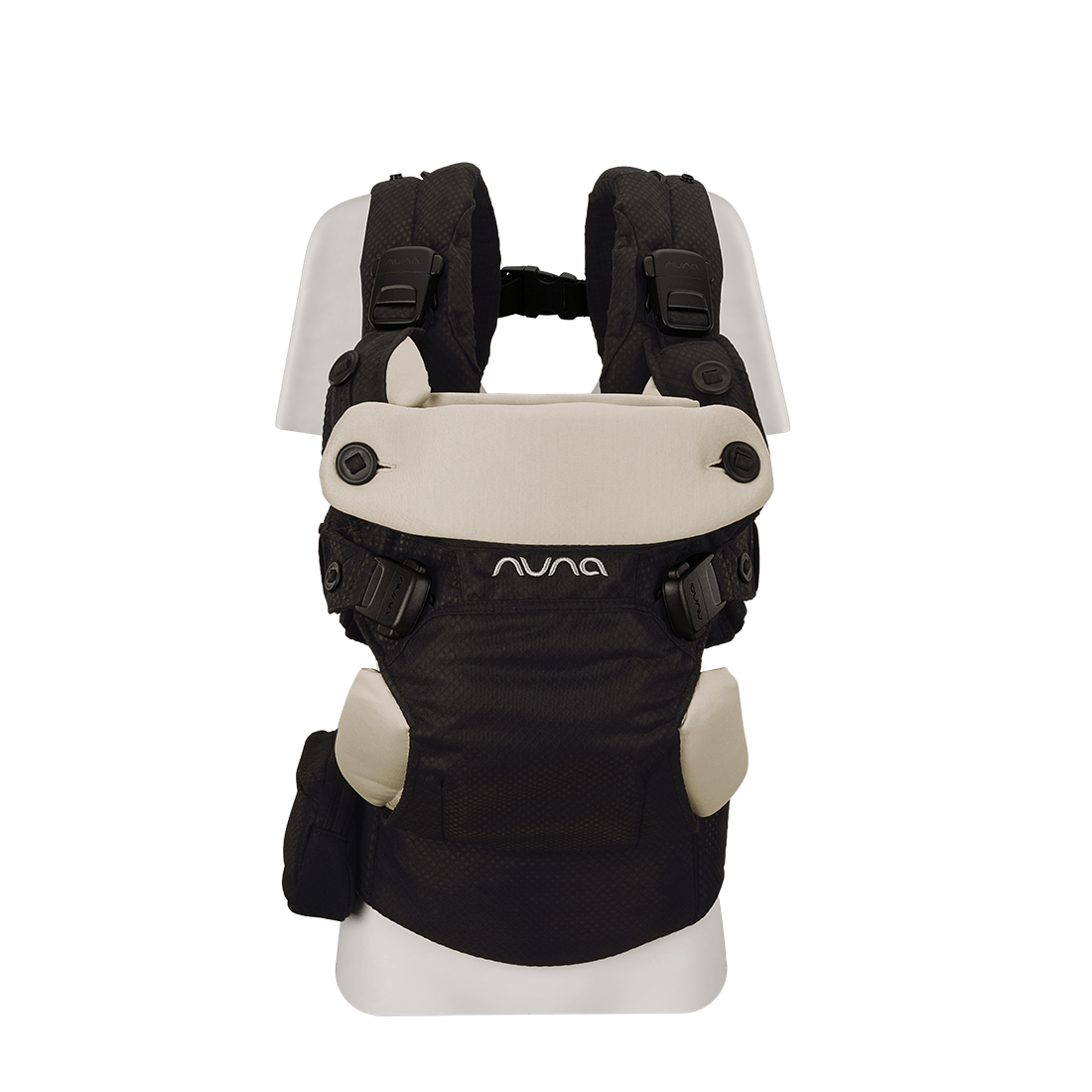 Nuna Cudl Clik 4-in-1 Baby Carrier Fog — alternate view