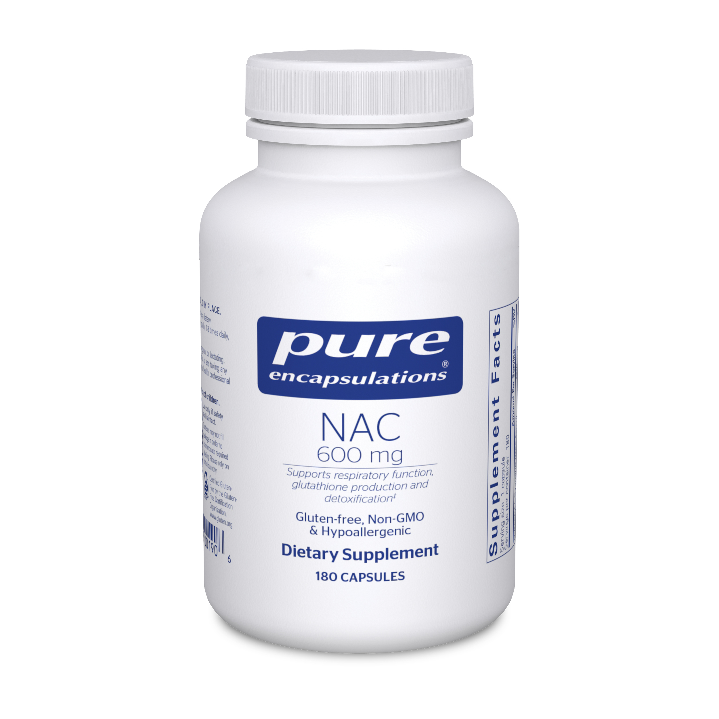 Kauai NAC N-Acetyl L-Cysteine 600 mg — alternate view