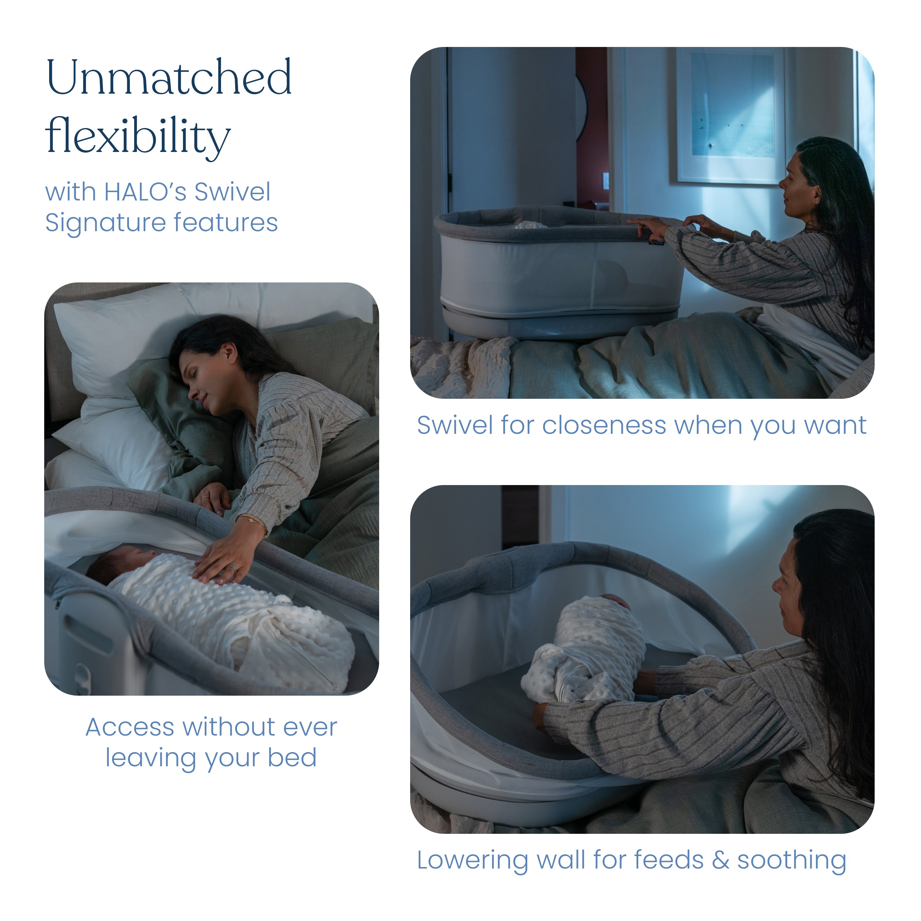 Halo Bassinest Connected Swivel Sleeper 3.0 Smart Bassinet — alternate view