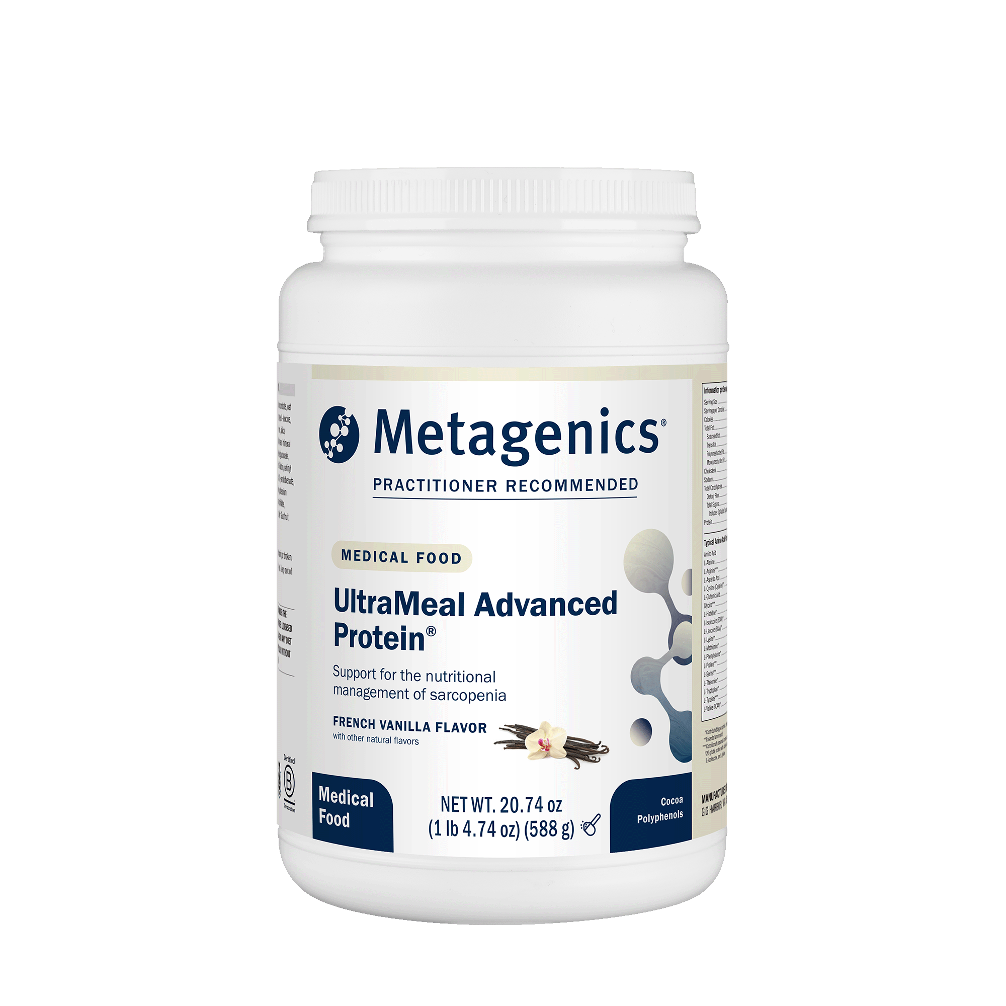 Metagenics Ultra Advanced Protein — alternate view