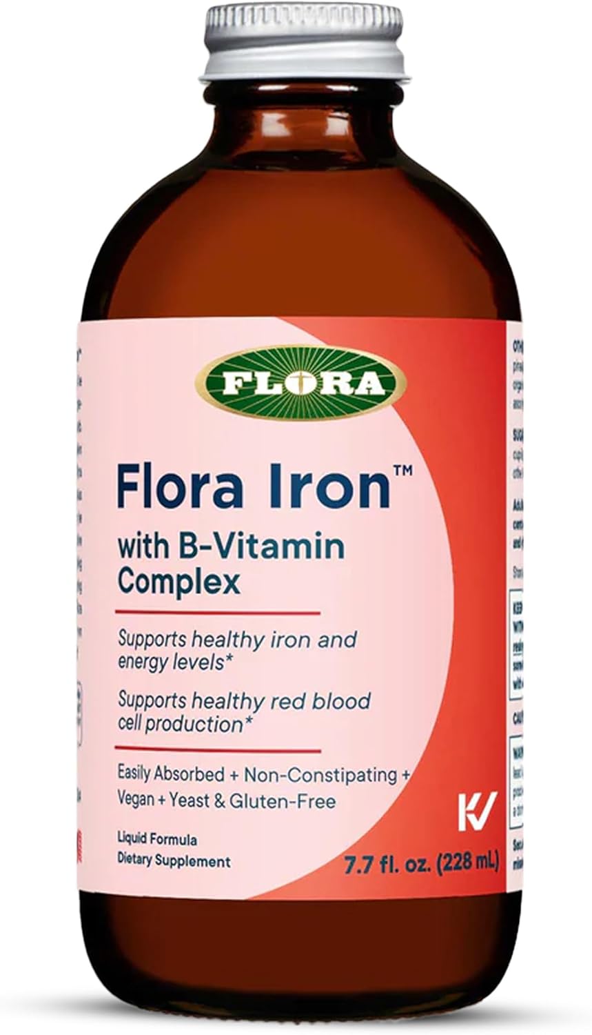 Flora Iron+Herb With B Vitamin Complex 7.7 FL OZ Supplement — alternate view
