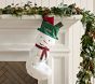 Pottery Barn Kids Shaped Velvet Christmas Stocking — alternate view