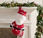 Pottery Barn Kids Shaped Velvet Christmas Stocking — alternate view
