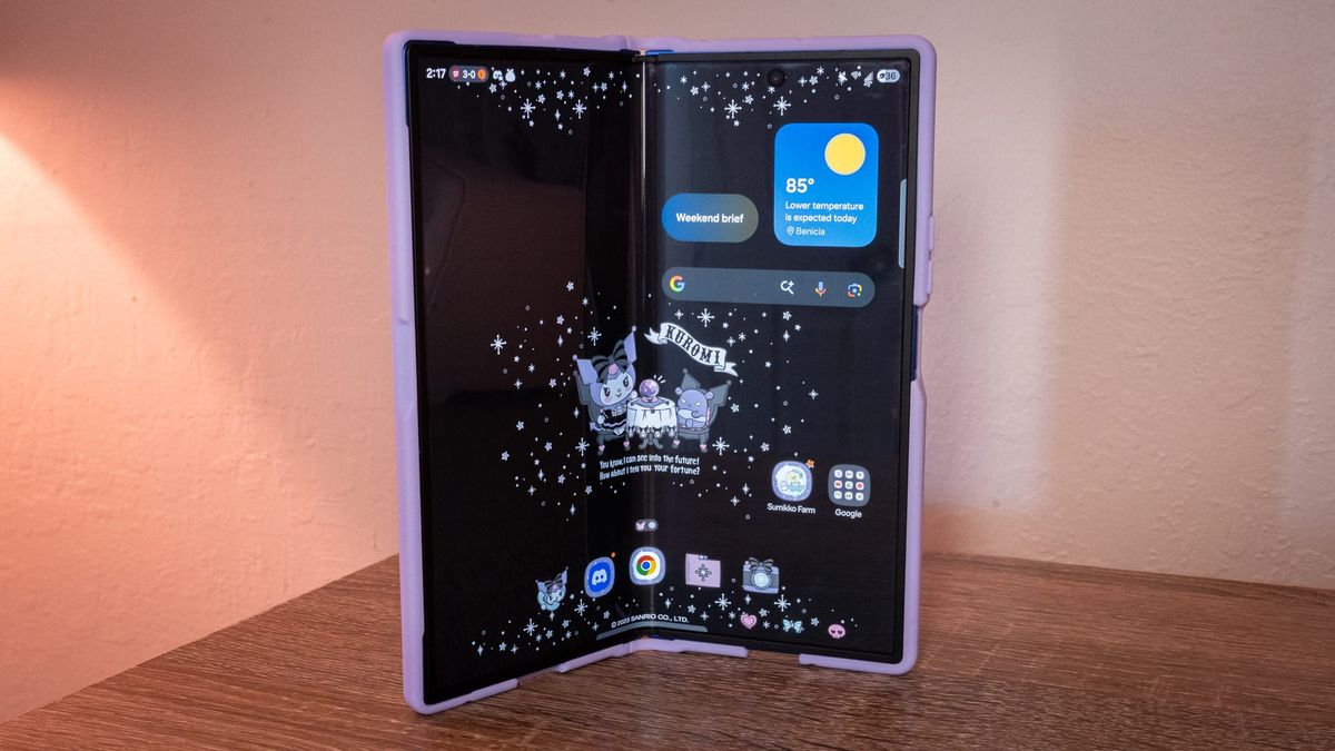 Samsung Galaxy Z Fold7 Sm F966bzkkcho — alternate view