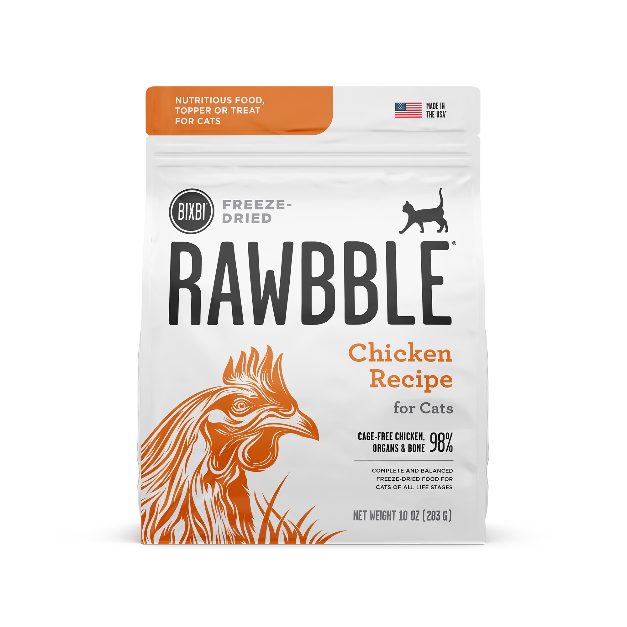 BIXBI Rawbble Freeze-Dried Raw Cat Food