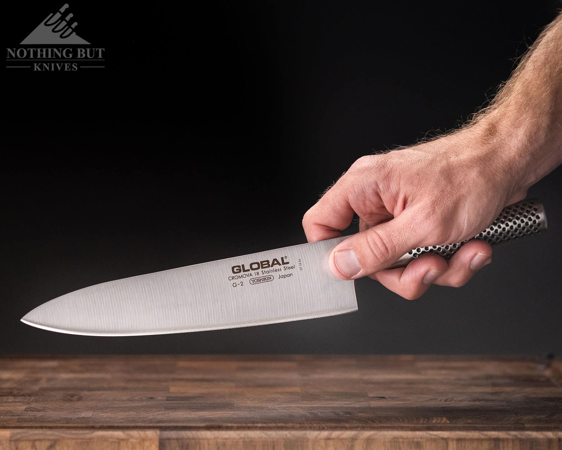 Global Classic 8" Chef's Knife — alternate view