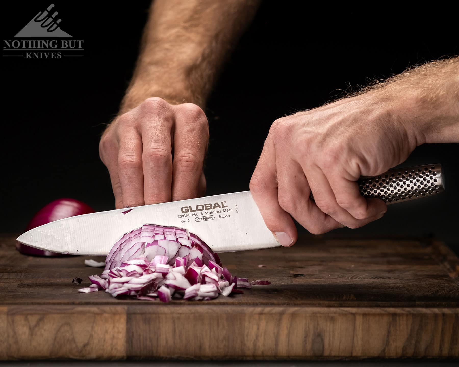 Global Classic 8" Chef's Knife — alternate view