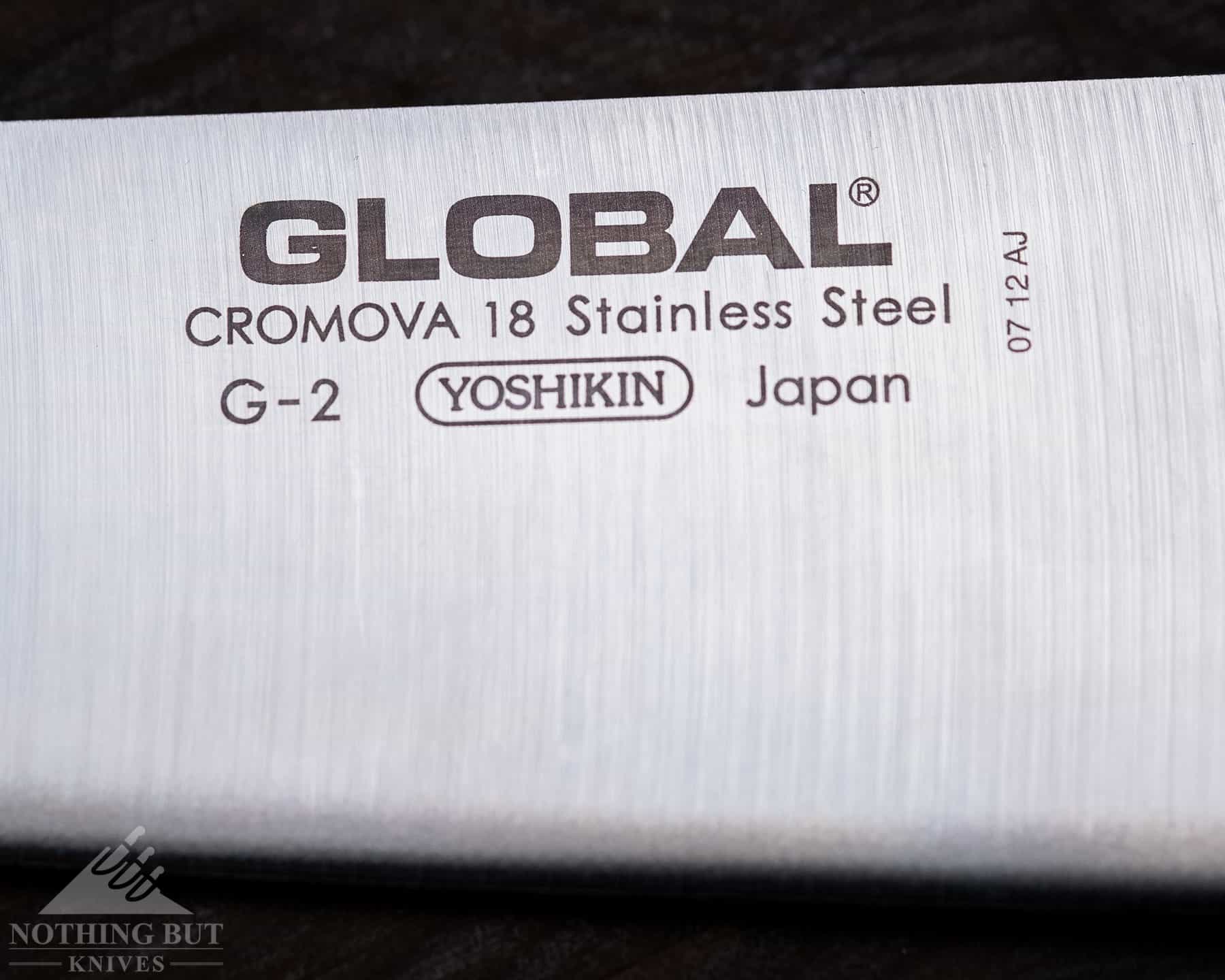Global Classic 8" Chef's Knife — alternate view
