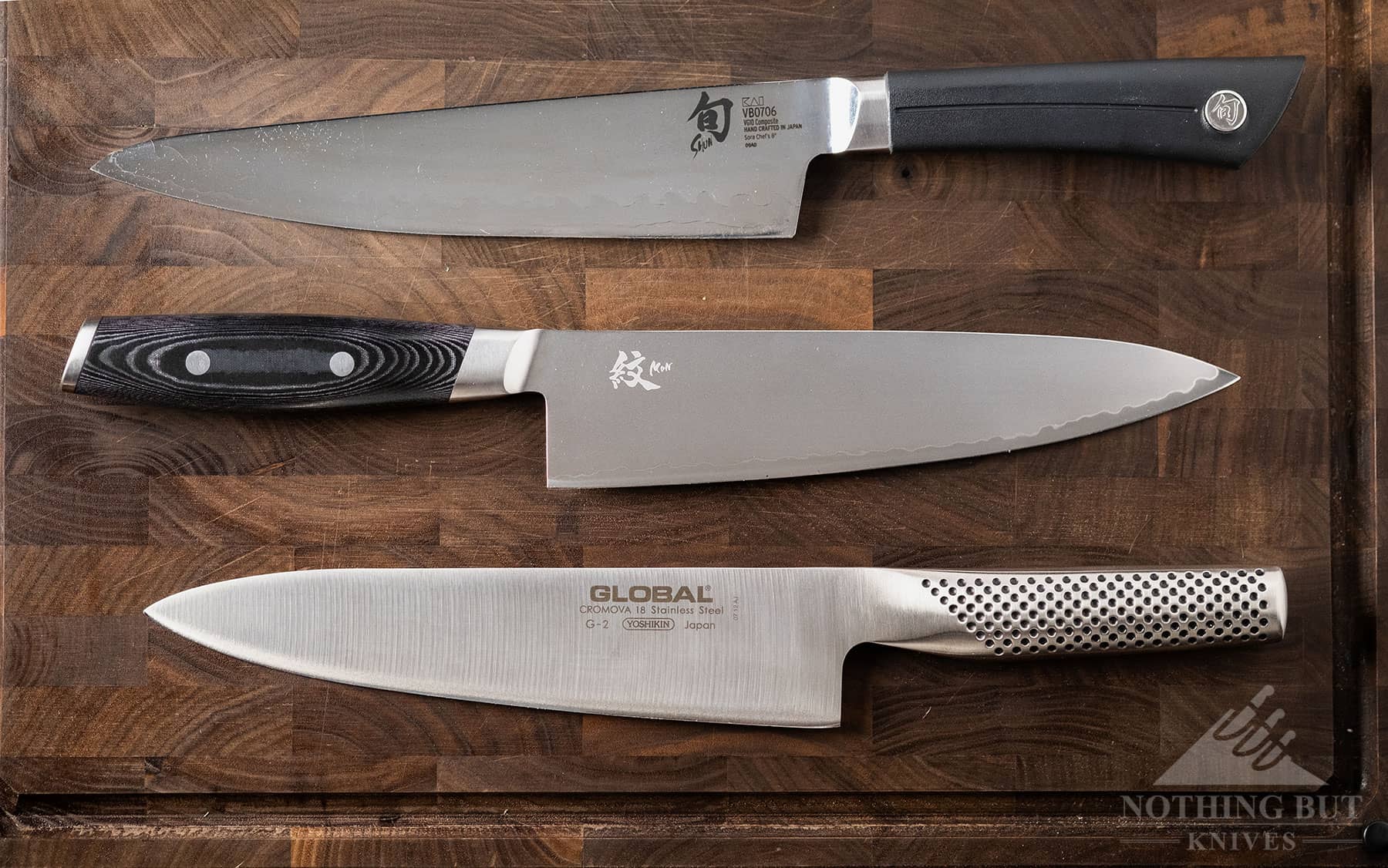 Global Classic 8" Chef's Knife — alternate view