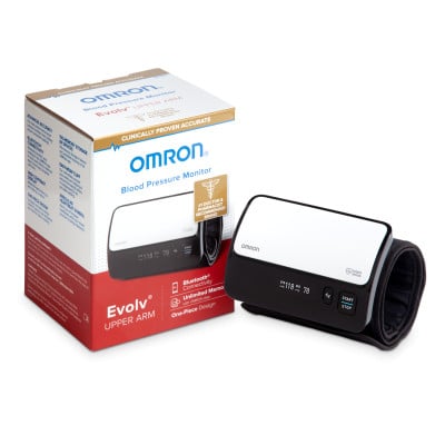 Omron Evolv Wireless Upper Arm Blood Pressure Monitor — alternate view