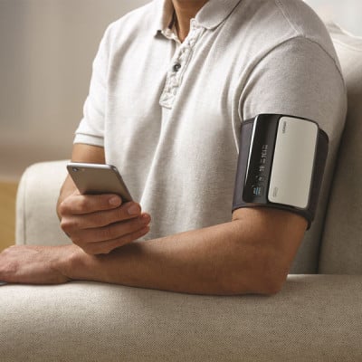 Omron Evolv Wireless Upper Arm Blood Pressure Monitor — alternate view