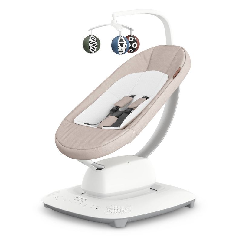 UPPAbaby Mamaroo Multi-Motion Baby Swing Charlie Sand Melange