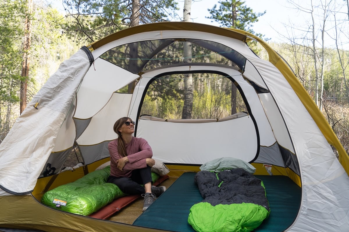 REI Co-op Base Camp 4 Tent — alternate view