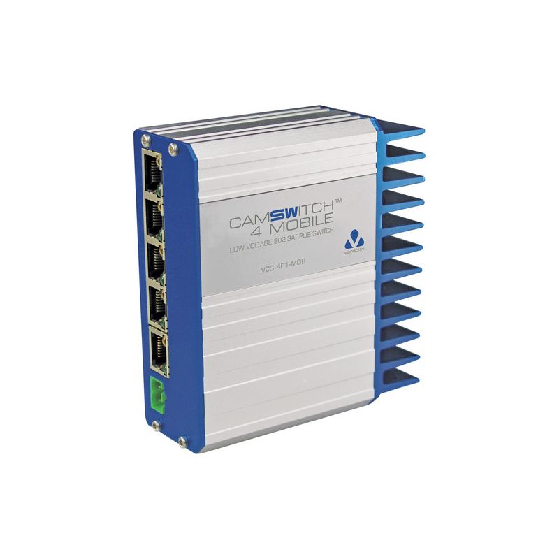 Veracity VCS-4P1-MOB PoE Switch — alternate view