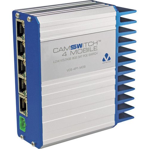 Veracity VCS-4P1-MOB PoE Switch — alternate view