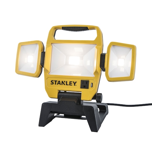 Stanley 5000 Lumens LED Corded Portable Work Light — alternate view