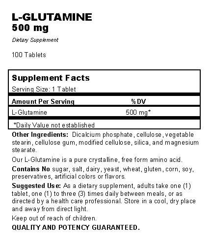Ask Joe Dimatteo L-Glutamine — alternate view