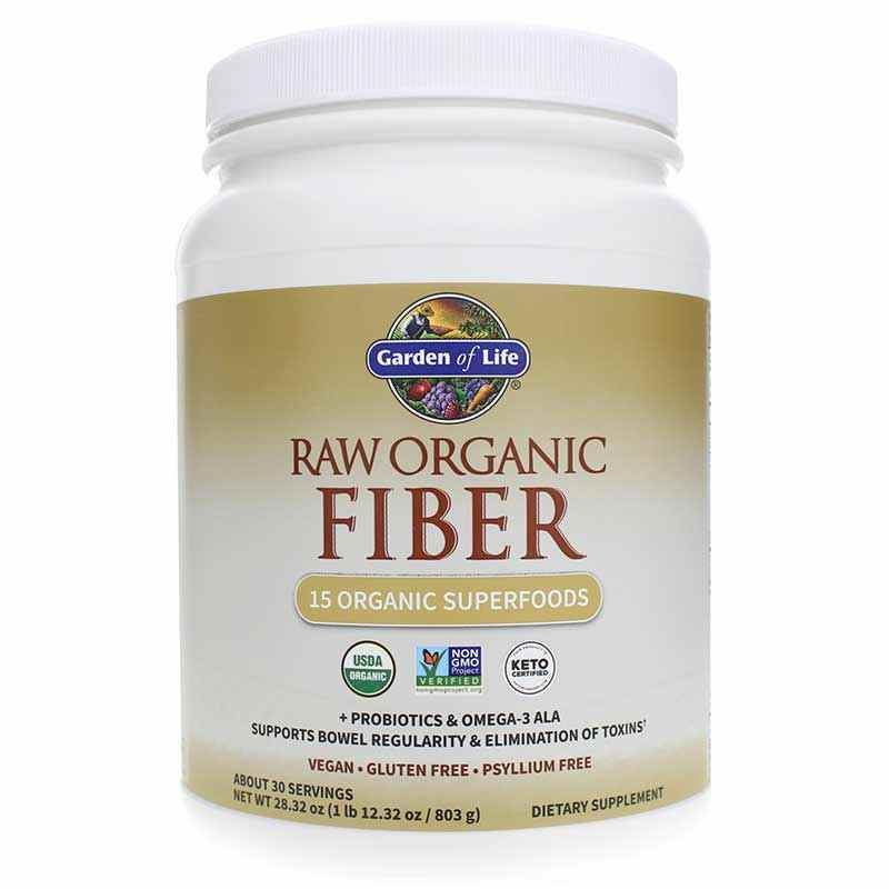 Garden Of Life RAW Organic Fiber 9 Fiber Supplement — alternate view
