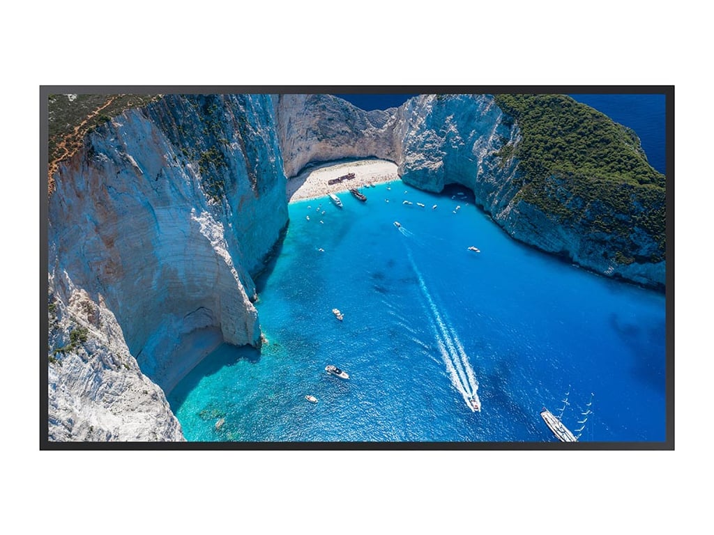 Samsung Outdoor Signage Om75a Uhd 4k 4000nit Ip5x Lh75omaebgbxen — alternate view