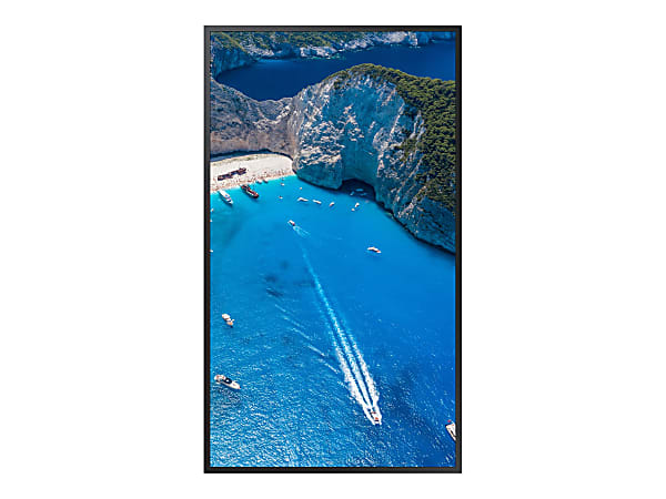 Samsung Outdoor Signage Om75a Uhd 4k 4000nit Ip5x Lh75omaebgbxen — alternate view