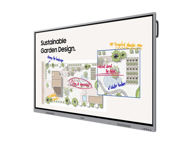 Samsung Wefx Screen Size Interactive Display Wefx Lh75wefwlgcxza — alternate view