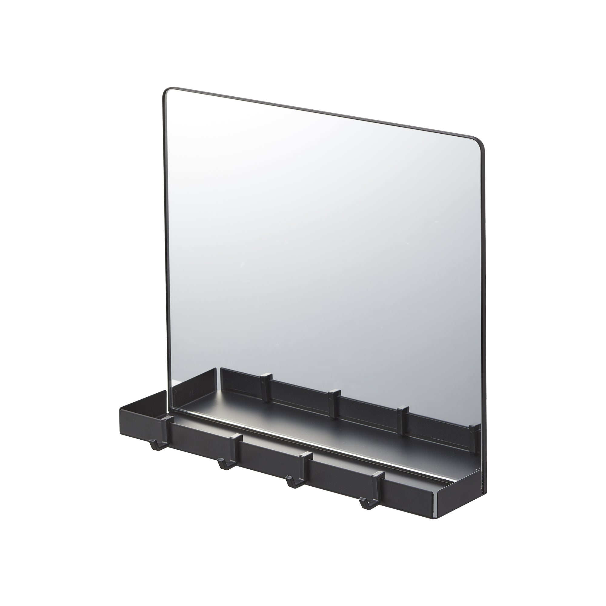 Sageandsill Magnetic Mirror With Storage Rack Glass — alternate view