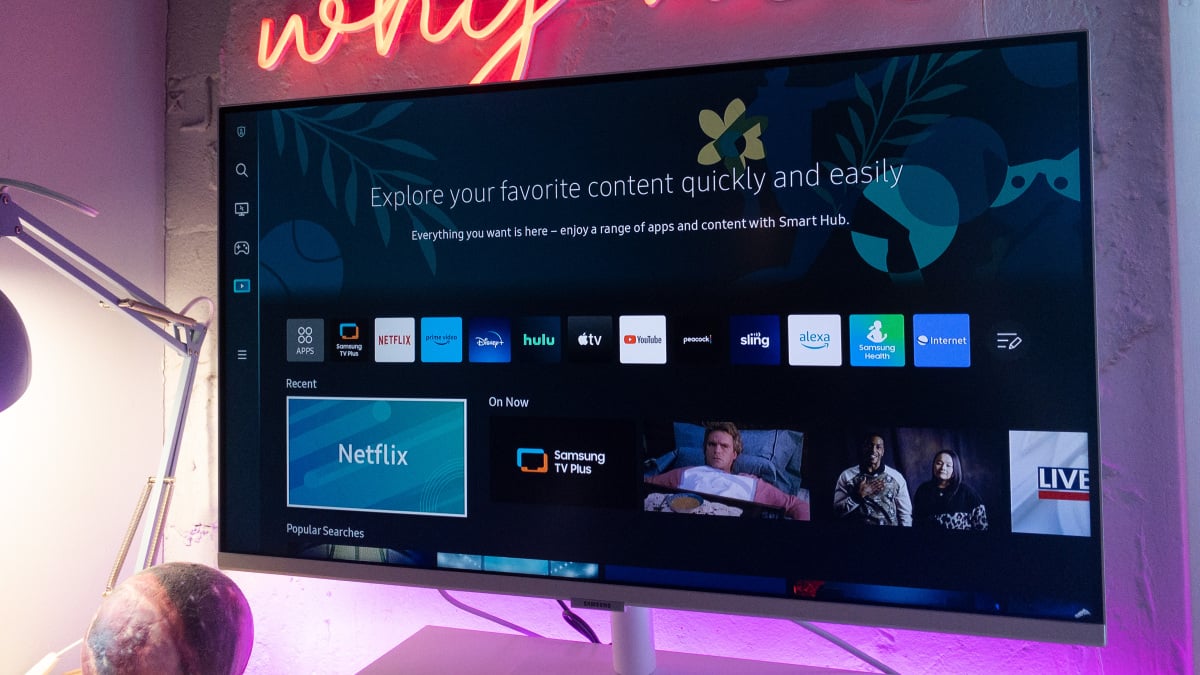 Samsung 32 M70b Uhd Usb C Smart Monitor Ls32bm700uaxxa