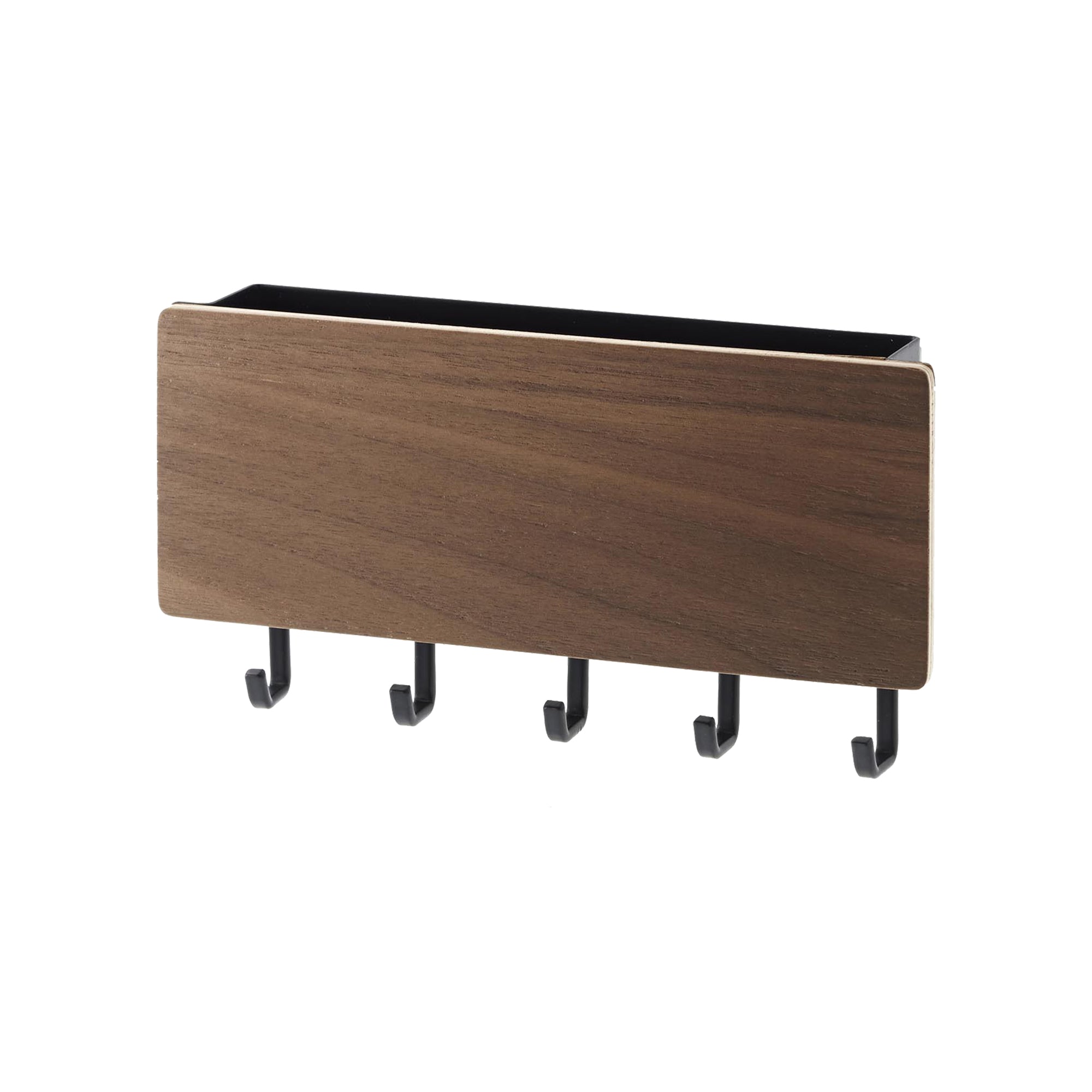 Sageandsill Magnetic Key Rack Steel Wood — alternate view