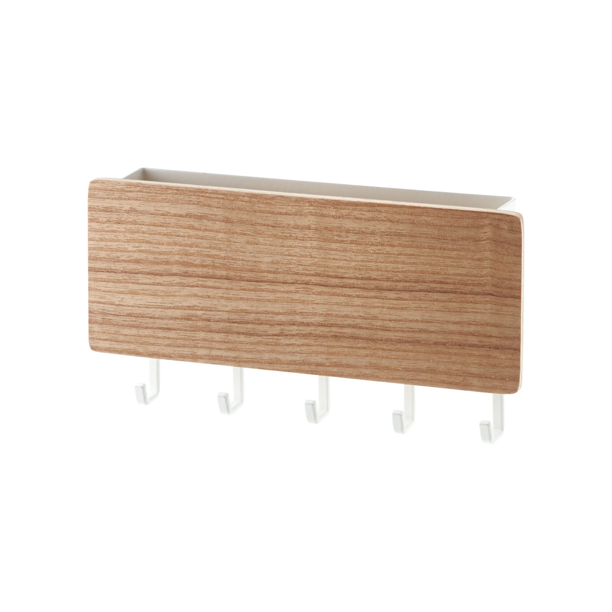 Sageandsill Magnetic Key Rack Steel Wood — alternate view
