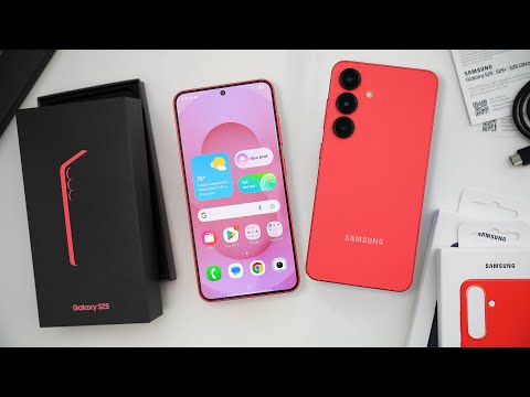 Samsung Galaxy S25 Coralred Sm S931bzrdeub — alternate view