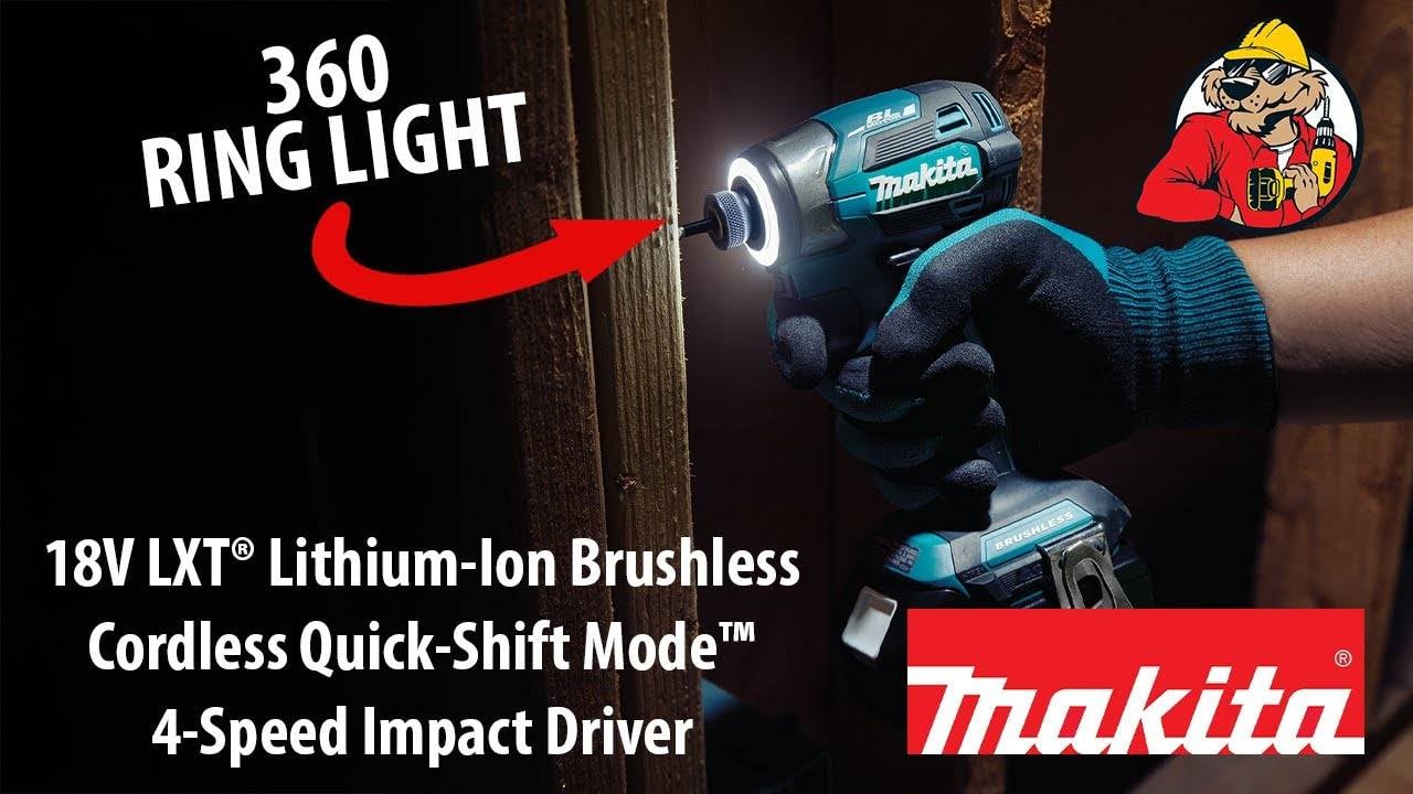 Makita XDT20 18V LXT Impact Driver — alternate view