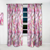 Designart Vintage Flowers Floral Curtain Panel — alternate view