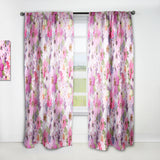 Designart Vintage Flowers Floral Curtain Panel — alternate view