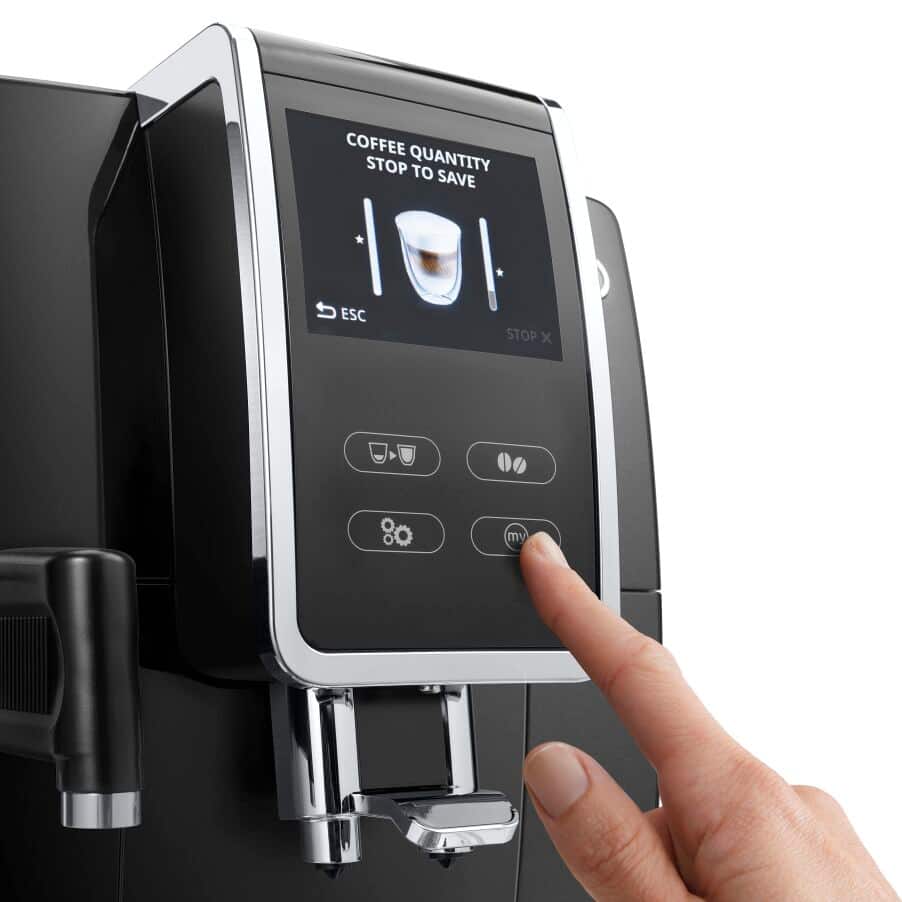 DeLonghi Dinamica Plus Super Automatic Coffee Machine — alternate view