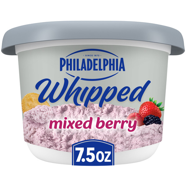 Philadelphia Mixed Berry Whipped Cheese Spread 8 oz — alternate view