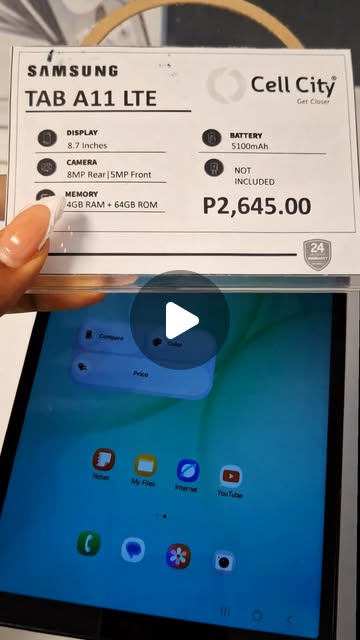 Samsung Galaxy Tab A11 Lte Sm X135fzaeeub — alternate view