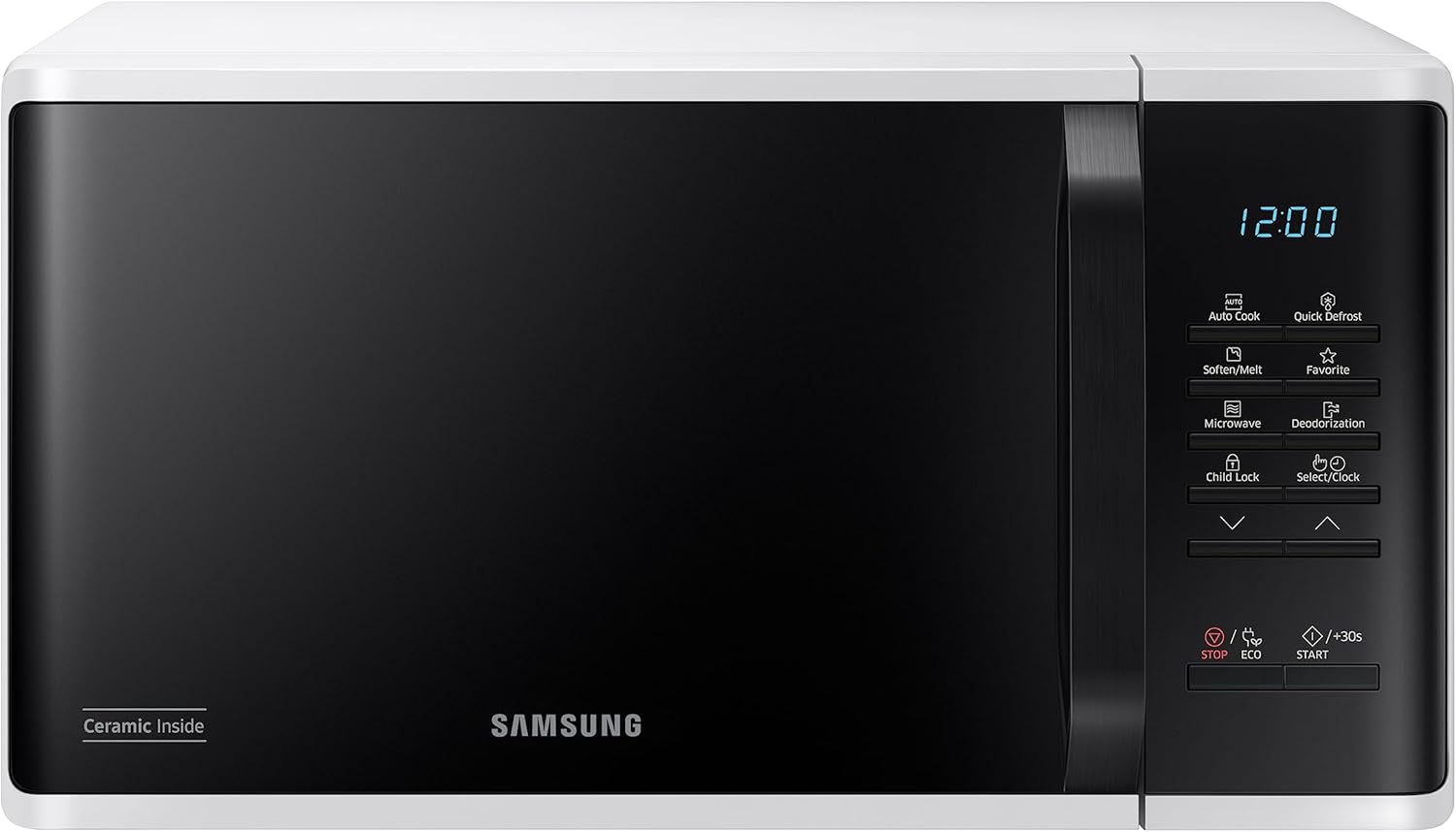 Samsung Microwave Oven Solo Ms23k3513aw — alternate view