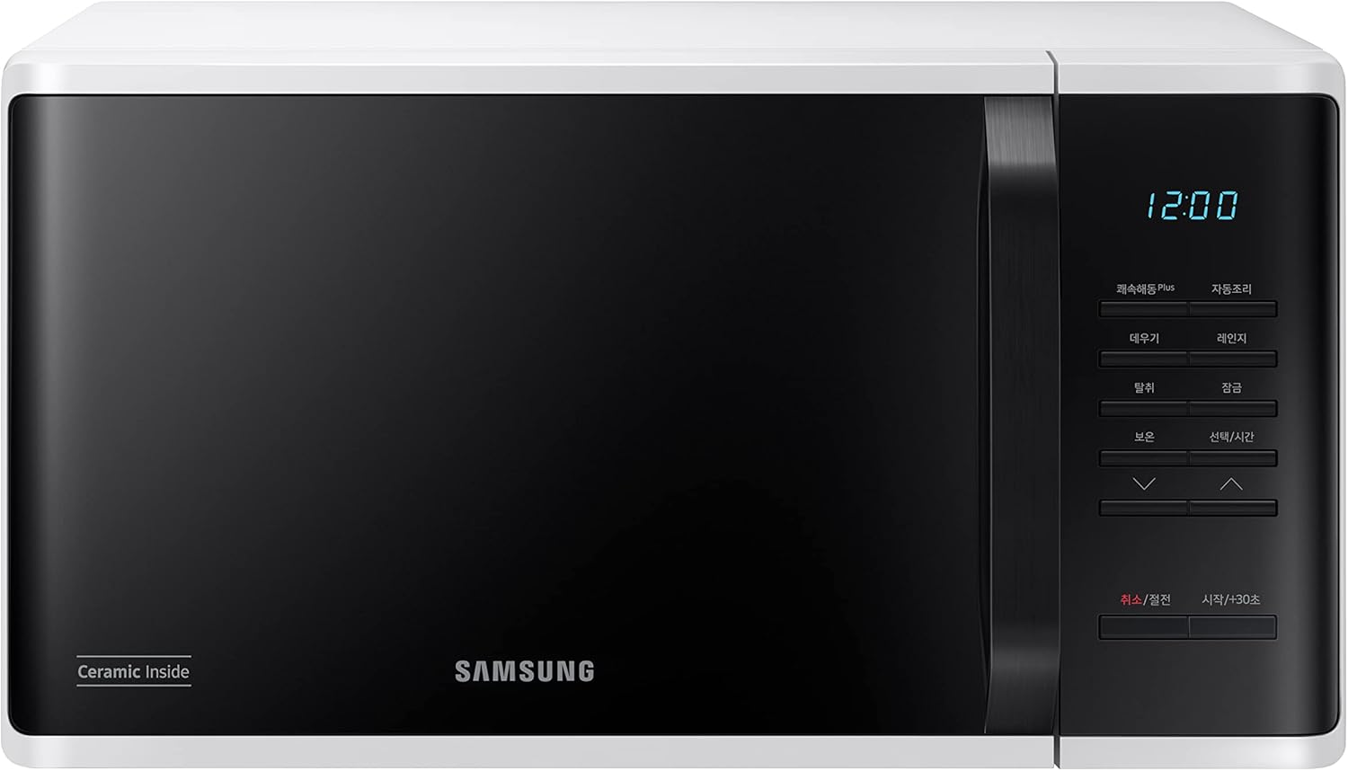Samsung Microwave Oven Solo Ms23k3513aw — alternate view