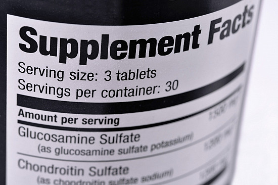 NOW Glucosamine & Chondroitin Extra Strength — alternate view